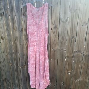 Z Supply Pink tie dye Dress
